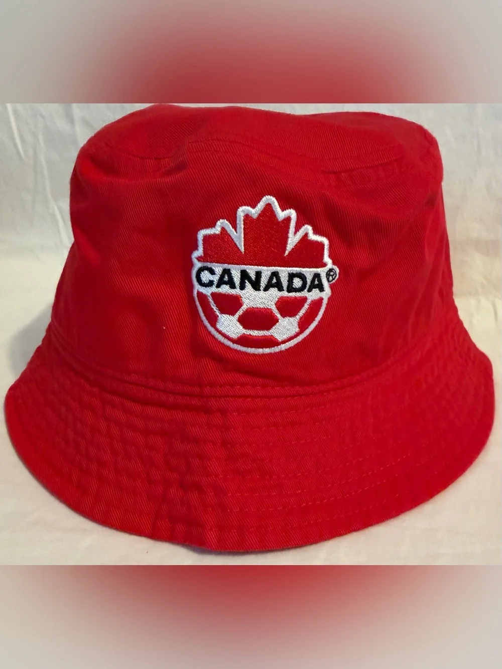 Nike Canada National Team Swoosh Soccer Bucket Hat Cap Adult Unisex Sz: Medium